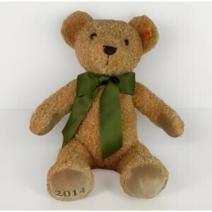 Steiff 2014 Teddy Bear Gold Brown Plush Cosy Year Handmade Collectable 663604
